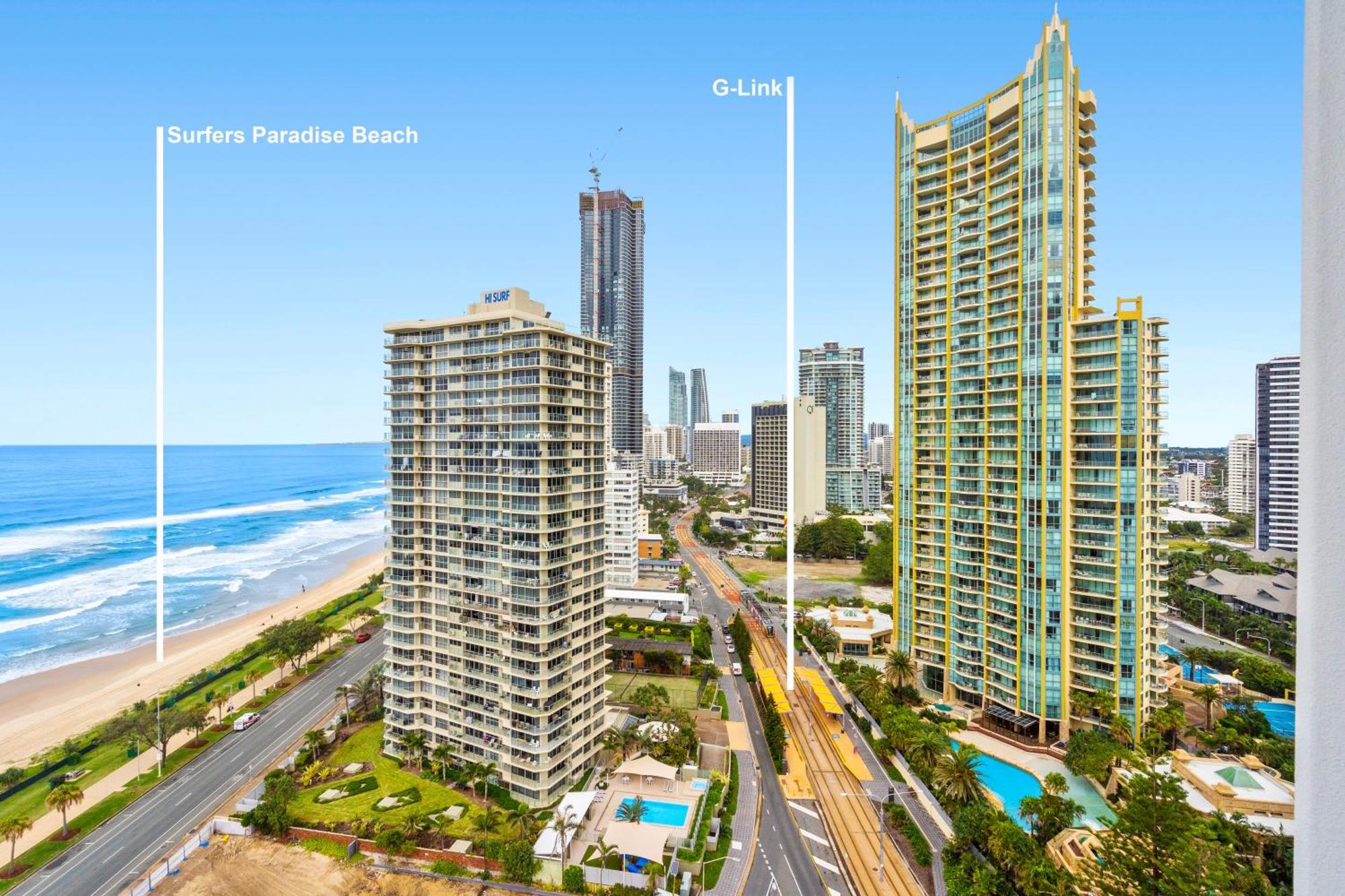 Rhapsody Surfers Paradise Beachfront Sleeps 6 - Optimise Apartment *